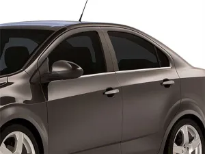 Chevrolet Aveo T300 2012-2020 Cam Çıtası 4 Parça Krom Sedan
