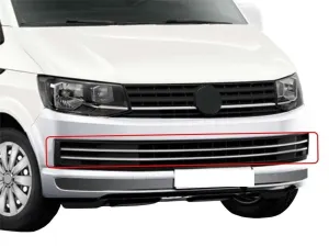 Volkswagen Transporter Uyumlu T6 Ön Tampon Çıtası 6 Parça Krom 2015 Ve Sonrası