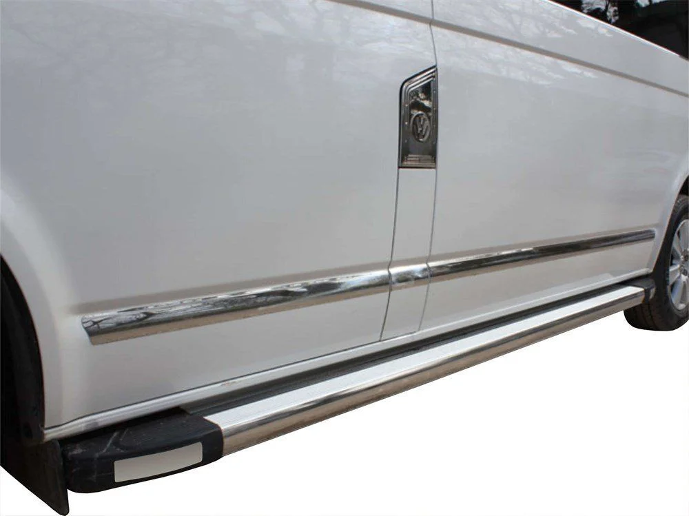 Volkswagen Transporter Uyumlu T5.5 Yan Kapı Çıtası 5 Parça Krom (K.Ş) 2010-2015