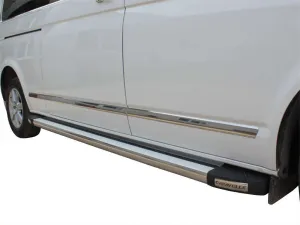Volkswagen Multivan Uyumlu T5 Yan Kapı Çıtası 7 Parça Krom (U.Ş) 2003-2010