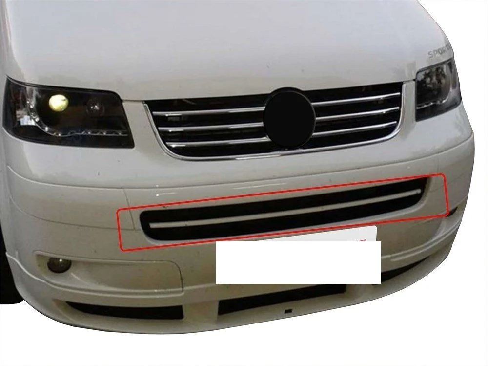 Volkswagen Caravelle Uyumlu Ön Tampon Çıtası  Krom 2003-2010