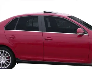 Jetta Uyumlu Cam Çıtası 4 Parça Krom 2006-2011