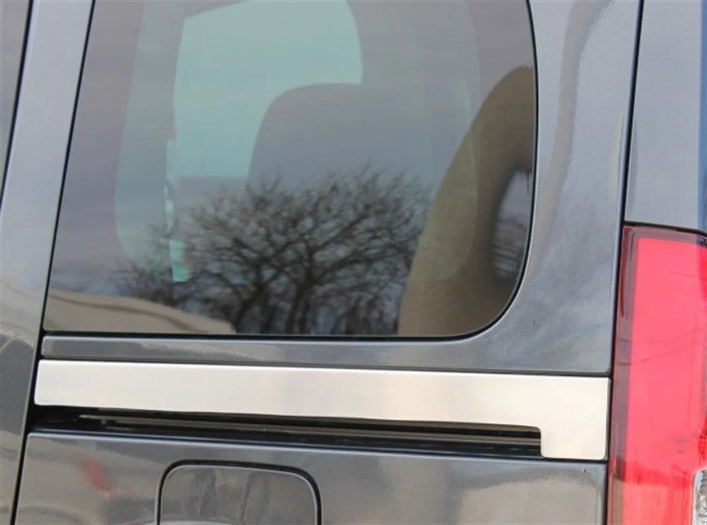Drs Tuning Caddy Uyumlu Sürgülü Kapı Çıtası 2 Parça Krom 2010-2014