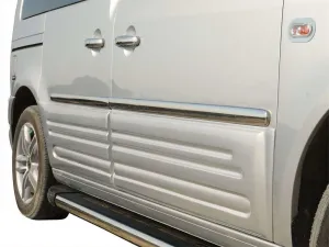 Caddy Uyumlu Yan Kapı Çıtası 4 Parça Krom 2003-2010