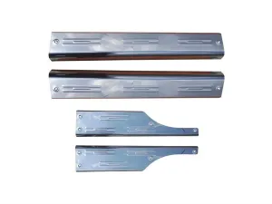 Caddy Uyumlu İç Kapı Eşiği 4 Parça Krom 2003-2010