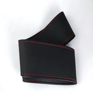 Sarmal Direksiyon Kılıf Siyah-Kırmızı Dikişli 38 Cm / Dıkı210-Sk - Görsel 2