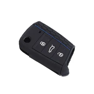 oto uzay uyumlu Silikon Anahtar Kabı- Volkswagen/Golf7 Siyah-Mavi Çizgili / Sypd53-1 modelleri Oto Aksesuar Shop'de. Kaliteli malzeme, hızlı kargo ve güvenli