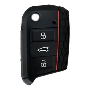 oto uzay uyumlu Silikon Anahtar Kabı- Volkswagen/Golf7 Siyah-Kırmızı Çizgili / Sypd53 modelleri Oto Aksesuar Shop'de. Kaliteli malzeme, hızlı kargo ve güvenli