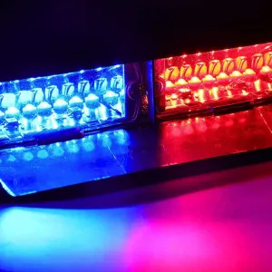 Flaş Led Çakarlı 16W Kırmızı-Mavi 8 Fonksiyonlu / Lapa176 thumb 4