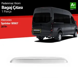 Mercedes-Benz Sprinter W907 Krom Bagaj Çıtası 2018 Üzeri