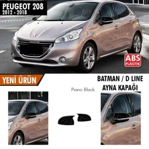 Peugeot 208 2012-2019 (A9) uyumlu (2012-2018) Batman Yarasa Ayna Kapağı (Piano Black) modelleri Oto Aksesuar Shop'de. Kaliteli malzeme, hızlı kargo ve güvenli