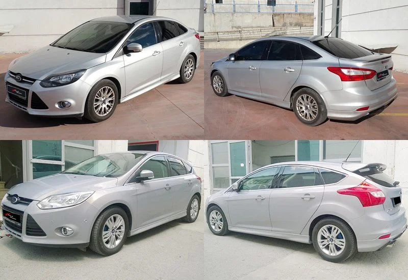Ford Focus Uyumlu Mk3 20112014 Hatchback/S - Yan Marşpiyel Sport Model