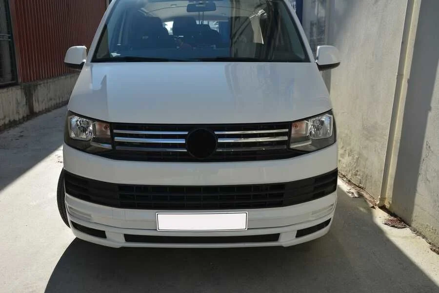Volkswagen T6 Uyumlu Transporter Krom Ön Panjur 4 Parça 2015-2019 Arası