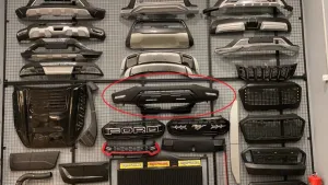 Mitsubishi L-200 Uyumlu 2020 Ön Tampon Ek - Görsel 3