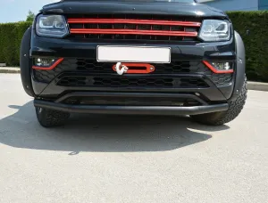 Volkswagen Amarok Uyumlu 2016 Sonrası Ön Alt Koruma Siyah Pst18