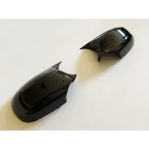 BMW 3 Serisi 2005-2009 (E90) Batman Ayna Kapağı (Parlak Siyah)