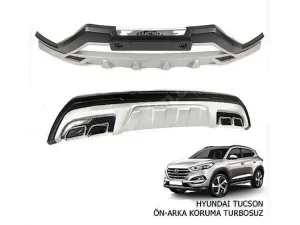 Hyundai Tucson Uyumlu 2015 2017 Ön Arka Difüzör thumb 2