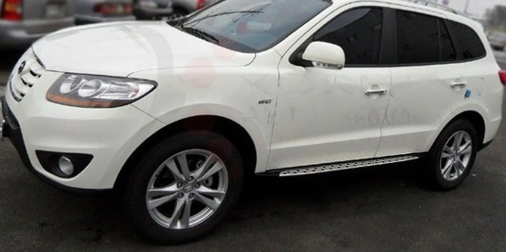 Hyundai Santa Uyumlu Fe 2006 2012 Oto Yan Basamak Side Step Bmw Style