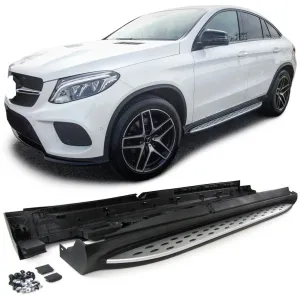 Mercedes-Benz W166 Uyumlu Gle Yan Basamak Marşpiyel Koruma 2015 Ve Sonrası