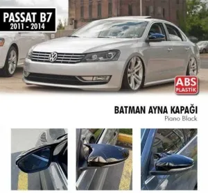 Volkswagen Passat 2010-2014 (B7) uyumlu B7 (2011-2014) Batman Yarasa Ayna Kapağı (Parlak Siyah) modelleri Oto Aksesuar Shop'de. Kaliteli malzeme, hızlı kargo