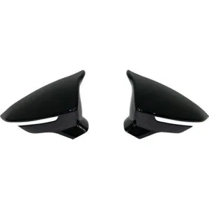 Seat Leon Uyumlu Mk3 2013 Sonrası Batman Yarasa Ayna Kapağı (Piano Black)