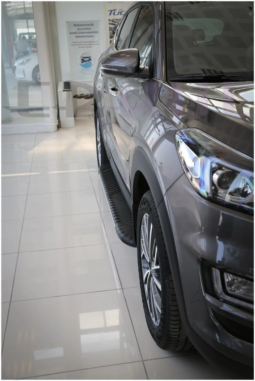 Chevrolet Captiva Uyumlu 2006-2016 Yan Basamak Bosphorus Black Drs 4X4