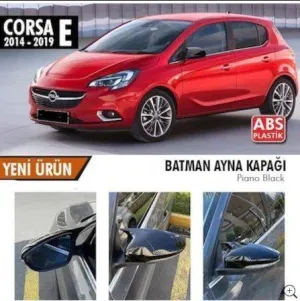 Opel Corsa 2014-2019 (E) uyumlu E (2014-2019) Batman Yarasa Ayna Kapağı (Parlak Siyah) modelleri Oto Aksesuar Shop'de. Kaliteli malzeme, hızlı kargo ve güvenli