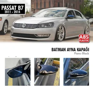 Volkswagen Passat 2010-2014 (B7) uyumlu B7 Yarasa Ayna Kapağı (Parlak Siyah) modelleri Oto Aksesuar Shop'de. Kaliteli malzeme, hızlı kargo ve güvenli