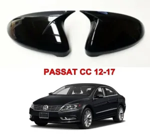 Drs Tuning Passat Uyumlu Cc (2012-2017) Batman Yarasa Ayna Kapağı (Piano Black)