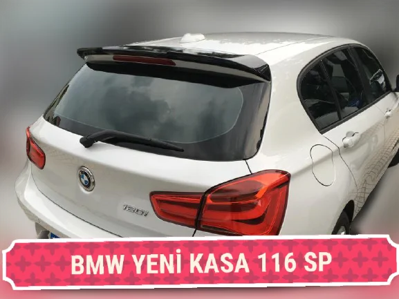 Bmw F20 Uyumlu Spoiler 3D Modeli Parlak Siyah 2011-2018