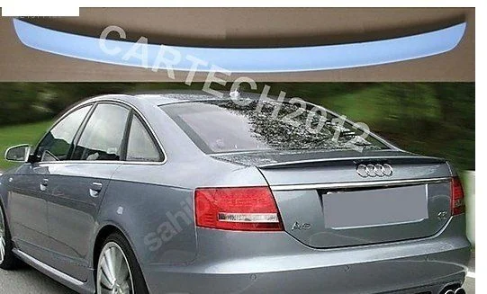 Drs Tuning Audi A6 Uyumlu C6 Bagaj Üstü Spoiler Parlak Siyah Boyalı Policarbon