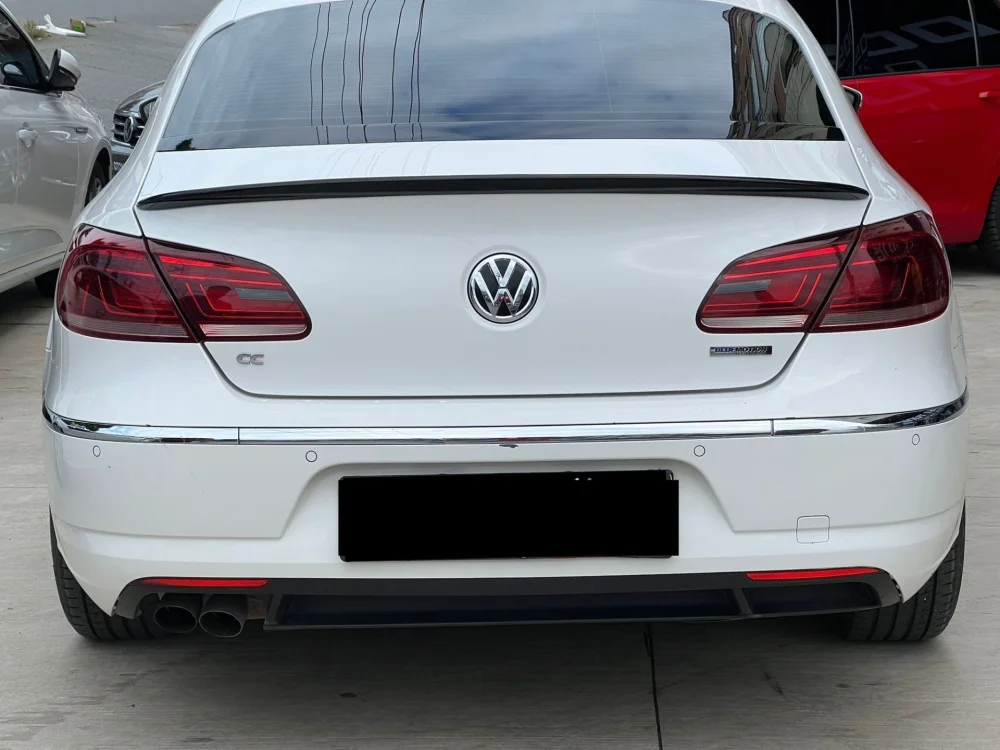 Drs Tuning Passat Uyumlu CC Spoiler Bagaj Gt -2008 Parlak Siyah Boyalı