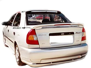 Hyundai Accent Lc 1999-2005(00-05) Uyumlu Spoiler Bagaj Yüksek (Işıklı)(00-03)