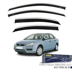 Niken Ford Uyumlu Focus Hatchback 2012 - Kromlu Cam Rüzgarlığı thumb 1