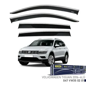 Niken Volkswagen Uyumlu Tiguan 2016-2020 Kromlu Cam Rüzgarlığı 4'LDRS Tuning kalitesiyle tanışın! Özel olarak Volkswagen  model araçlar için üretilen bu ürün, o