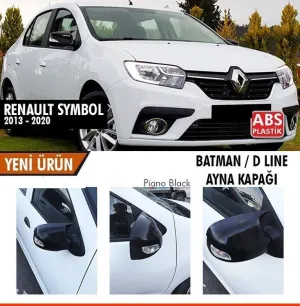 Renault Symbol 1999-2013 uyumlu (2013-2020) Batman Yarasa Ayna Kapağı (Piano Black) modelleri Oto Aksesuar Shop'de. Kaliteli malzeme, hızlı kargo ve güvenli