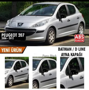 Peugeot 207 2006-2014 (A7) uyumlu (2006-2012) Batman Yarasa Ayna Kapağı (Piano Black) modelleri Oto Aksesuar Shop'de. Kaliteli malzeme, hızlı kargo ve güvenli