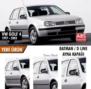 Volkswagen Golf 1997-2004 (Mk4) uyumlu 4 (1997-2004) Batman Yarasa Ayna Kapağı (Parlak Siyah) modelleri Oto Aksesuar Shop'de. Kaliteli malzeme, hızlı kargo ve