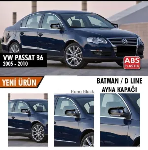 Volkswagen Passat 2005-2010 (B6) uyumlu B6 (2005-2010) Batman Yarasa Ayna Kapağı (Parlak Siyah) modelleri Oto Aksesuar Shop'de. Kaliteli malzeme, hızlı kargo