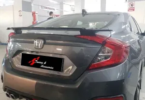 Honda Civic Fc5 Uyumlu 2016 S - Spoiler, Bagaj Üzeri, Wt St., Ham Ürün, Abs