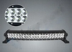 Off Road Uyumlu Led Bar Düz Model Çift Sıra Led 180 At 50 Cm
