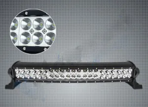 Off Road Uyumlu Led Bar Düz Model Çift Sıra Led 180 At 80 Cm