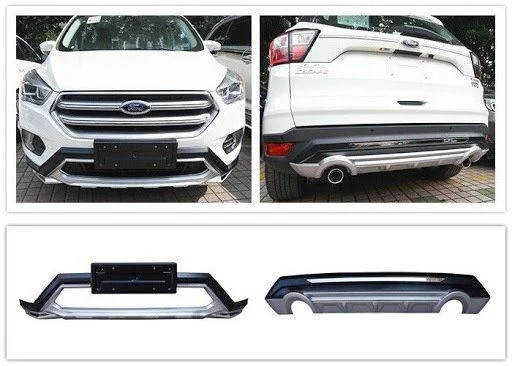 Ford Kuga Uyumlu 2016 2018 Ön Ve Arka Tampon Koruma Difüzör