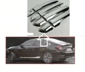 Honda Civic Uyumlu 2017 Fc5 Kapı Kolu Abs 4 Parça
