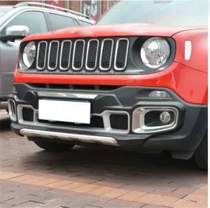 Jeep Renegade Uyumlu 2014 2017 Ön Arka Tampon Koruyucu Difüzör thumb 4