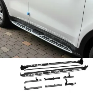 Kia Sportage Uyumlu -2015 Yan Basamak Koruma Side Step Square StyleDRS Tuning kalitesiyle tanışın! Özel olarak Kia  model araçlar için üretilen bu ürün, otomobi