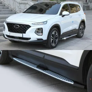 Hyundai Santa Fe Tm Santa Uyumlu Fe -2019 Yan Basamak Koruma Side Step Bmw Style
