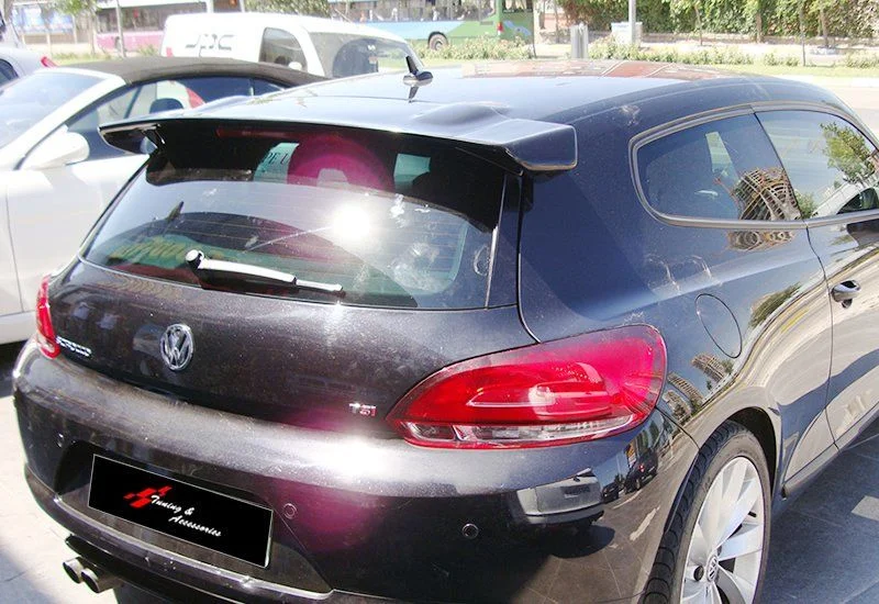 Drs Tuning Scirocco Uyumlu 20082014 - Tavan Üzeri R Cup Spoiler - Fiber