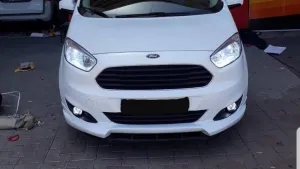 Ford Courier B460/B460 FL 2014-2023 Uyumlu Ön Lip Boyalı (ORTADAKİ SİYAH OLAN ARÇADIR SADECE)