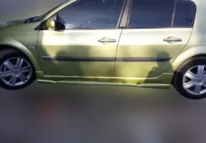 Renault Megane Uyumlu 2 Hatchback & Sedan Yan Marşpiyel Boyalı